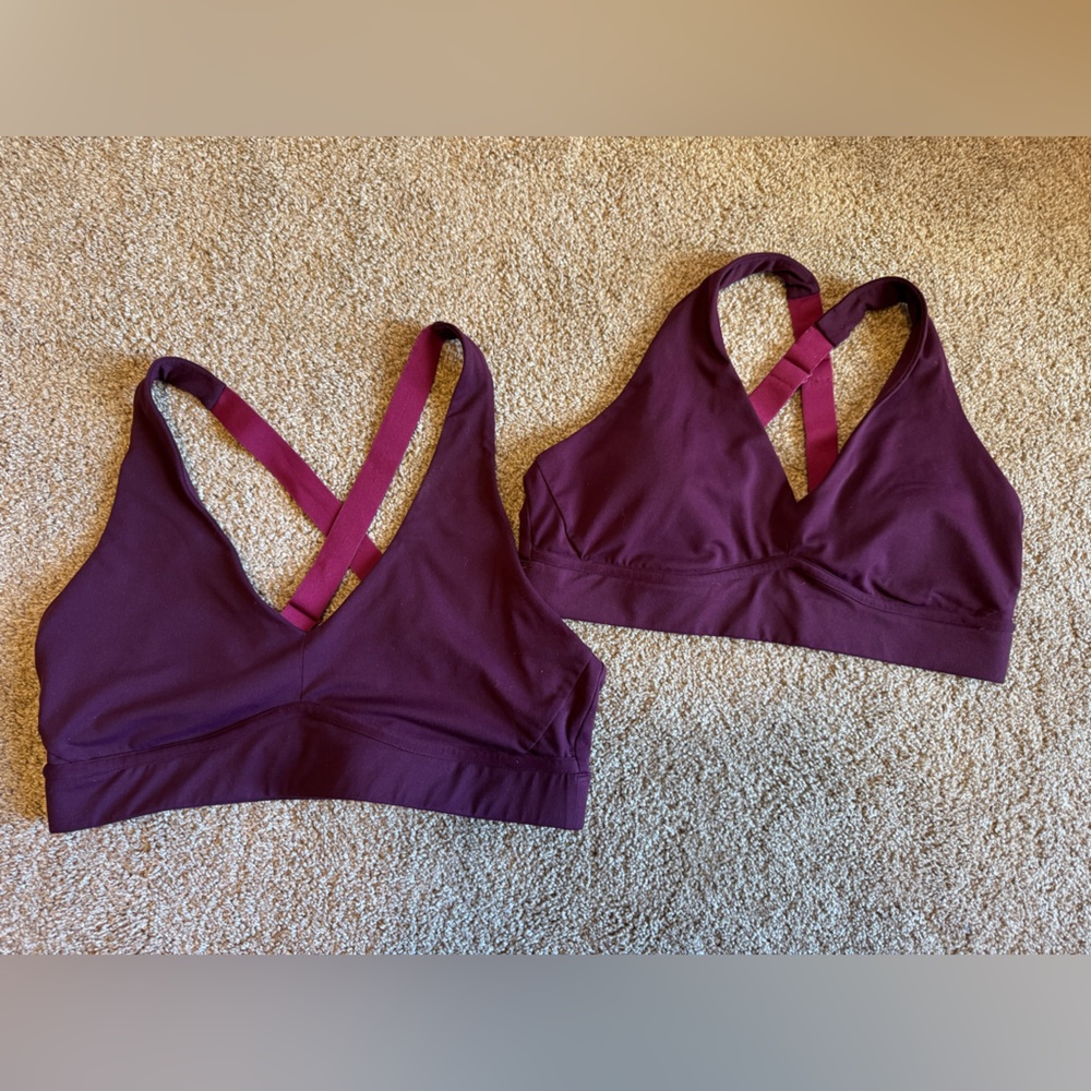 Fabletics Purple Sports Bras